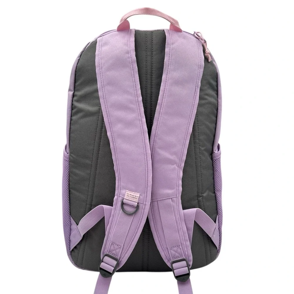 Adidas Girls School Midway Backpack Plum Purple Aqua Fits 15